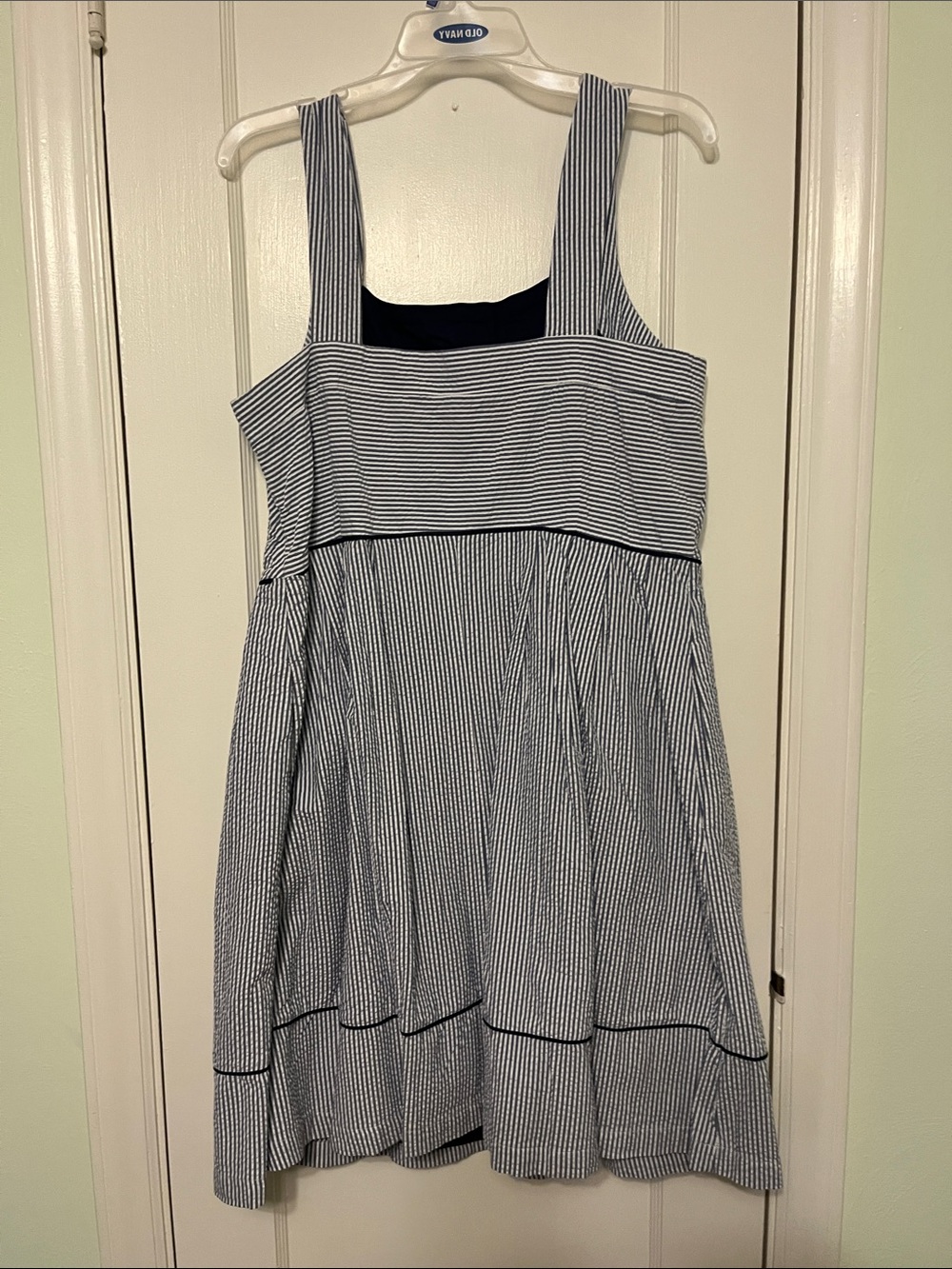Lands End Seersucker sun dress - Picture 3 of 6
